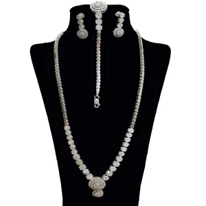 ست نقره زنانه طرح فلاور کد ss1