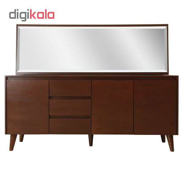 آینه و کنسول  صنعت چوب کیان مدل باروکو کد 8301