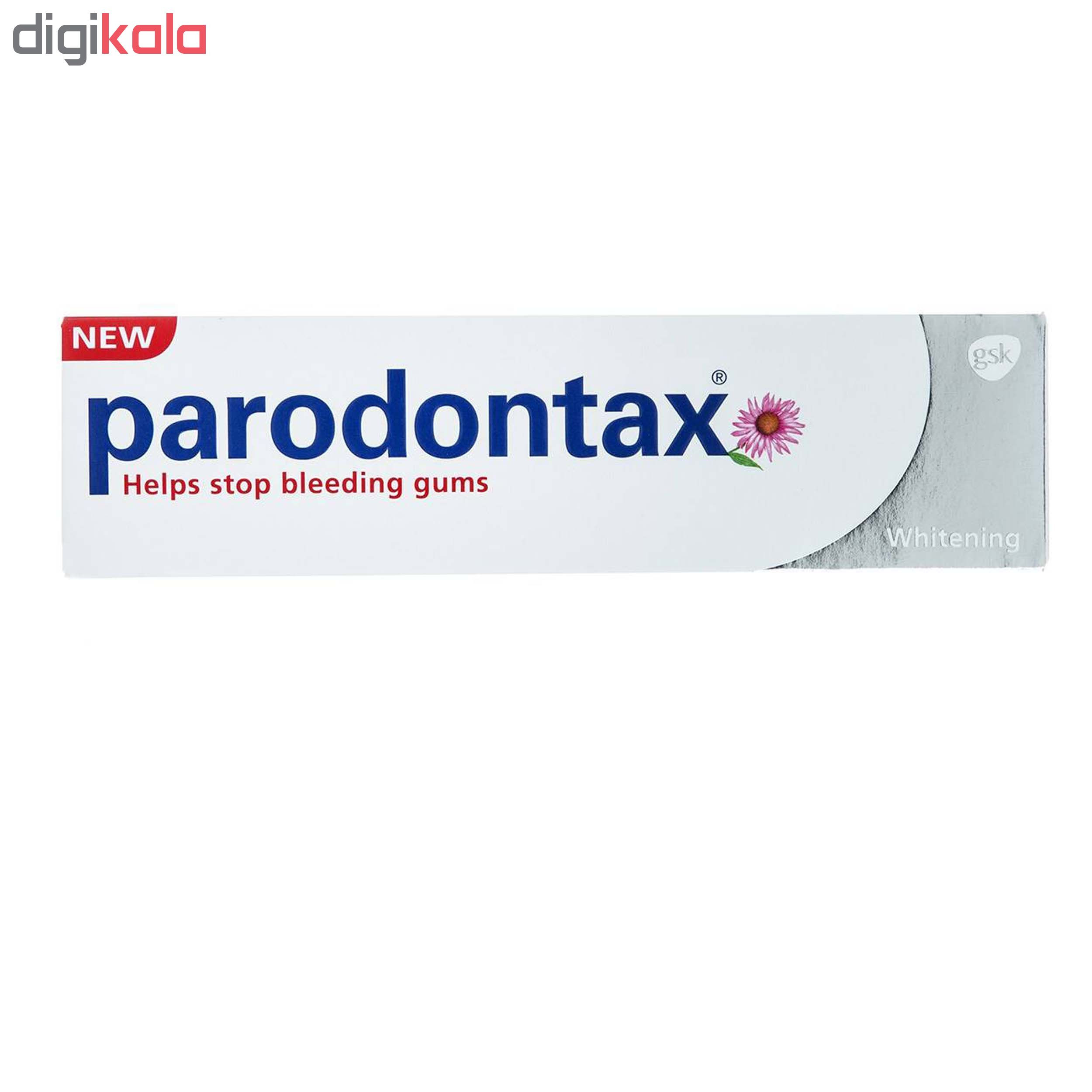 خمیر دندان پارودونتکس مدل Whitening حجم 75 میلی لیتر