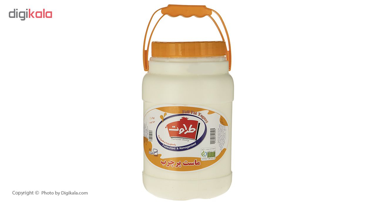 ماست پر چرب طراوت مقدار 2200 گرم