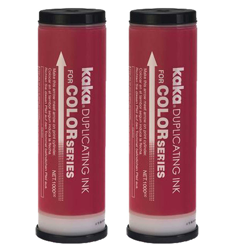 مرکب ریسوگراف قرمز  کاکا مدل GR بسته 2 عددی