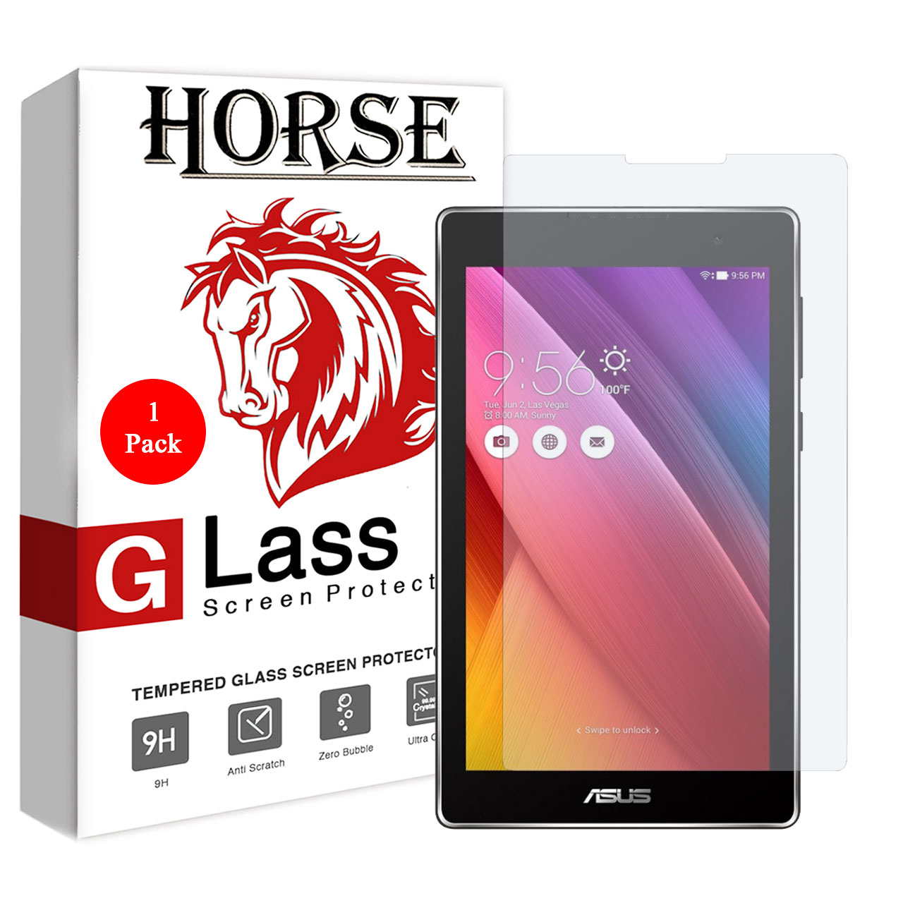 محافظ صفحه نمایش گلس هورس مدل UCC مناسب برای تبلت ایسوس ZenPad C 7 Z170CG