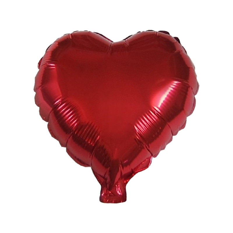 بادکنک فویلی مدل heart 01 بسته 5 عددی 