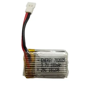 باتری لیتیومی مدل HP-702025 ظرفیت 180 میلی آمپر ساعت