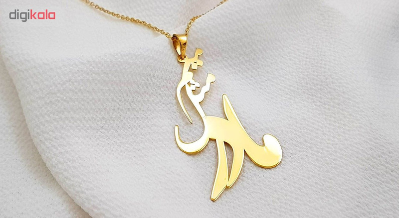 گردنبند نقره زنانه طرح میم مثل مادر کد 001 گردنبند نقره زنانه طرح میم مثل مادر کد 001