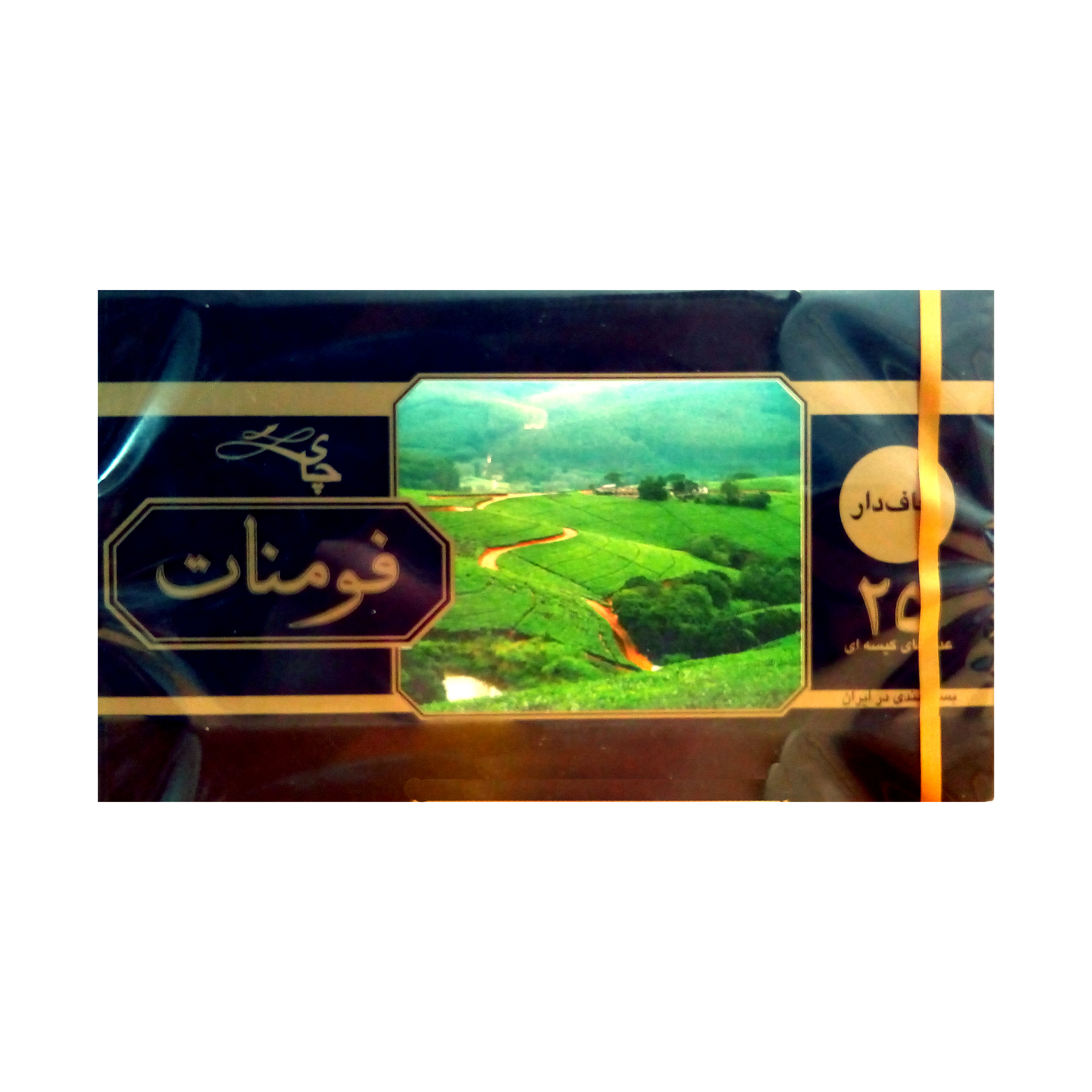 چای سیاه لفاف دار کیسه ای فومنات بسته 25 عددی