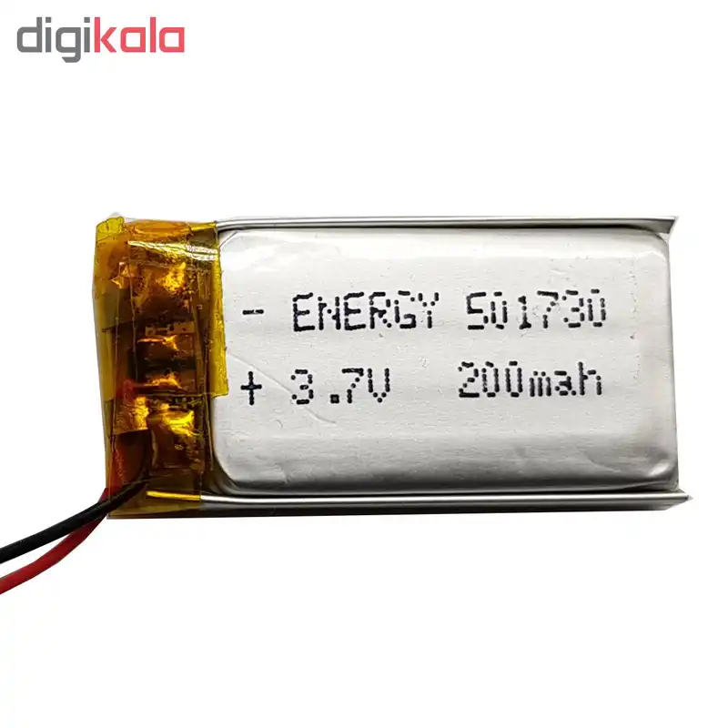 باتری لیتیومی مدل 501730 ظرفیت 200 میلی آمپر ساعت