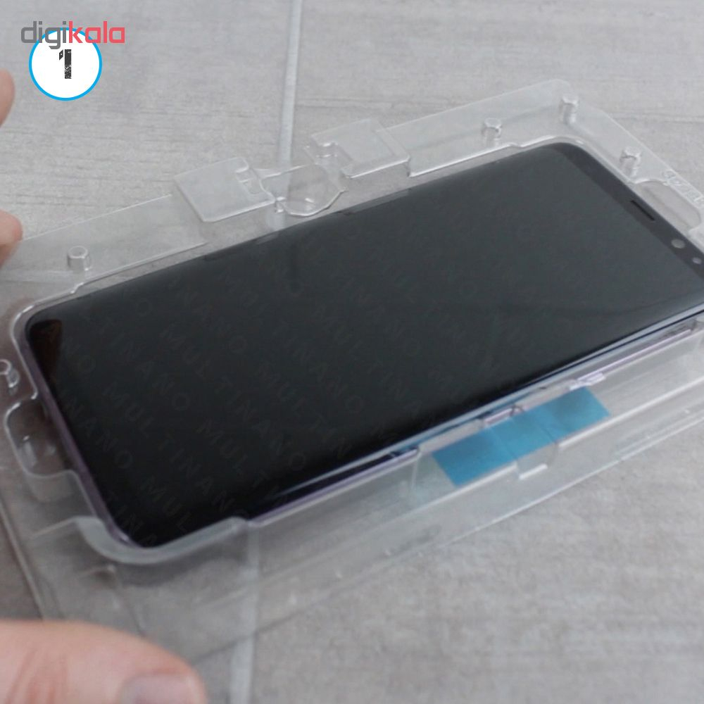 محافظ صفحه نمایش شیشه ای مولتی نانو مدل یو وی مناسب برای گوشی موبایل سامسونگ گلکسی اس 10 پلاس / GALAXY S10 PLUS