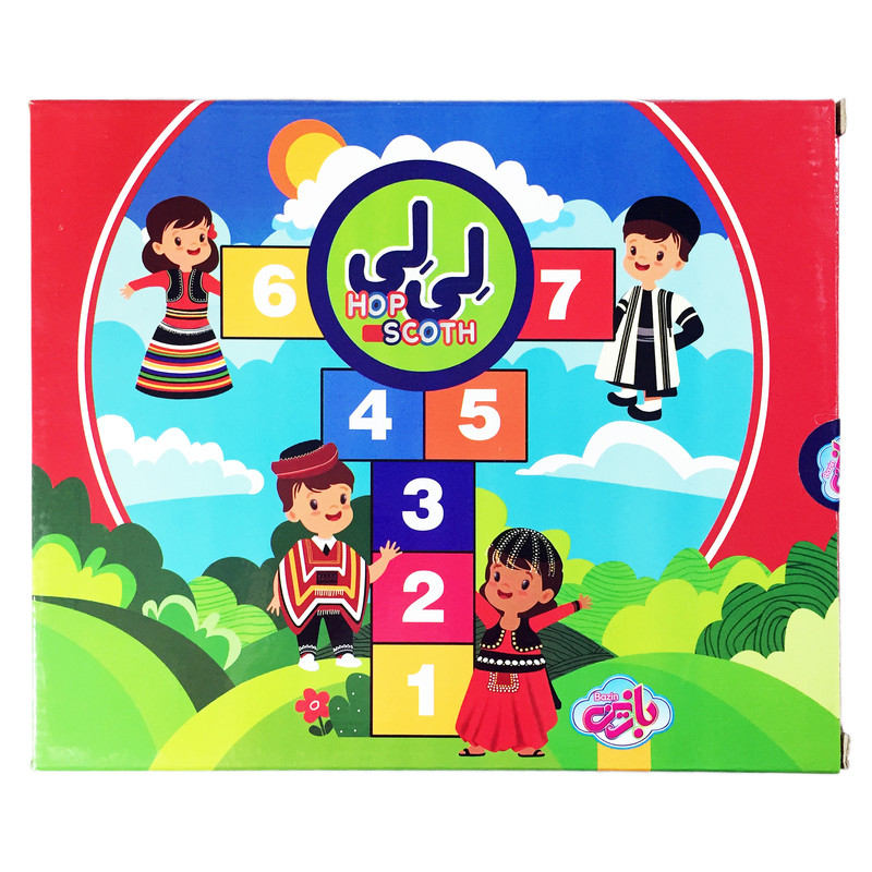 بازی آموزشی بازین مدل مدل لی لی پارچه‌ای FHS2