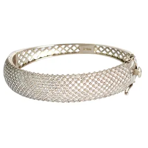 دستبند نقره کد 180144 al