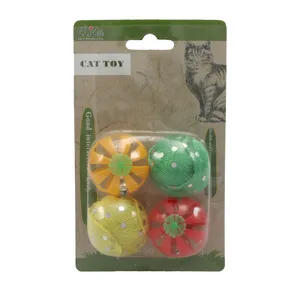 اسباب بازی گربه الیت مدل Fruit Balls مجموعه 4 عددی