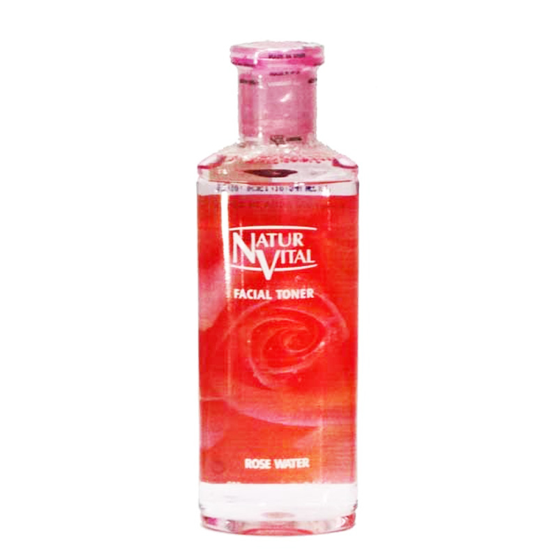 تونر پاک کننده صورت نچرال ویتال مدل Rose Water حجم 250 میلی لیتر