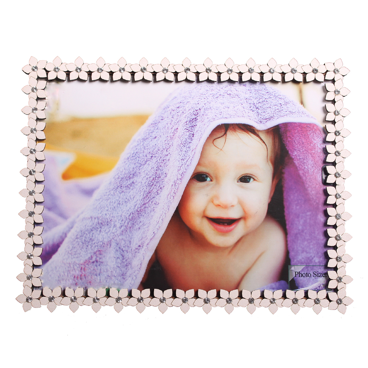 قاب عکس  طرح گل یاس کد 6