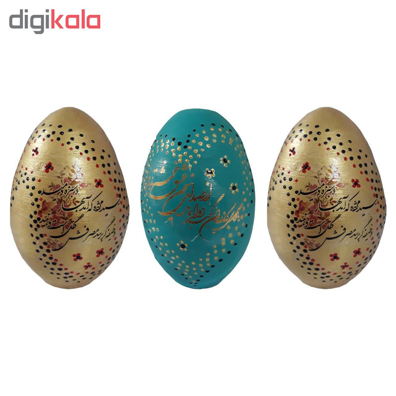 تخم مرغ تزیینی هفت سین کد 882 بسته 3 عددی