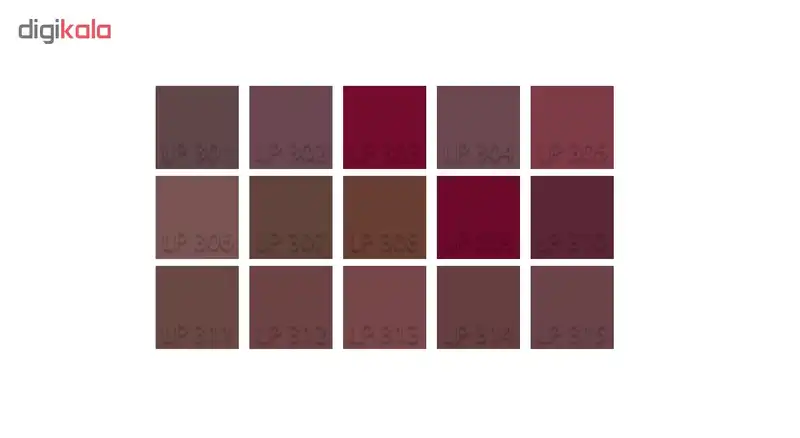 رژ لب جامد پلادیس مدل 3D شماره 301