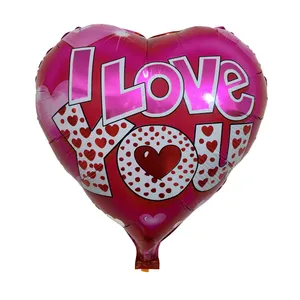 بادکنک سورتک طرح قلب I Love You مدل STFH128