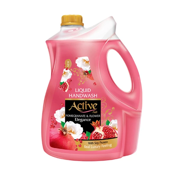مایع دستشویی اکتیو مدل Pomegranate & Flower وزن 3750 گرم