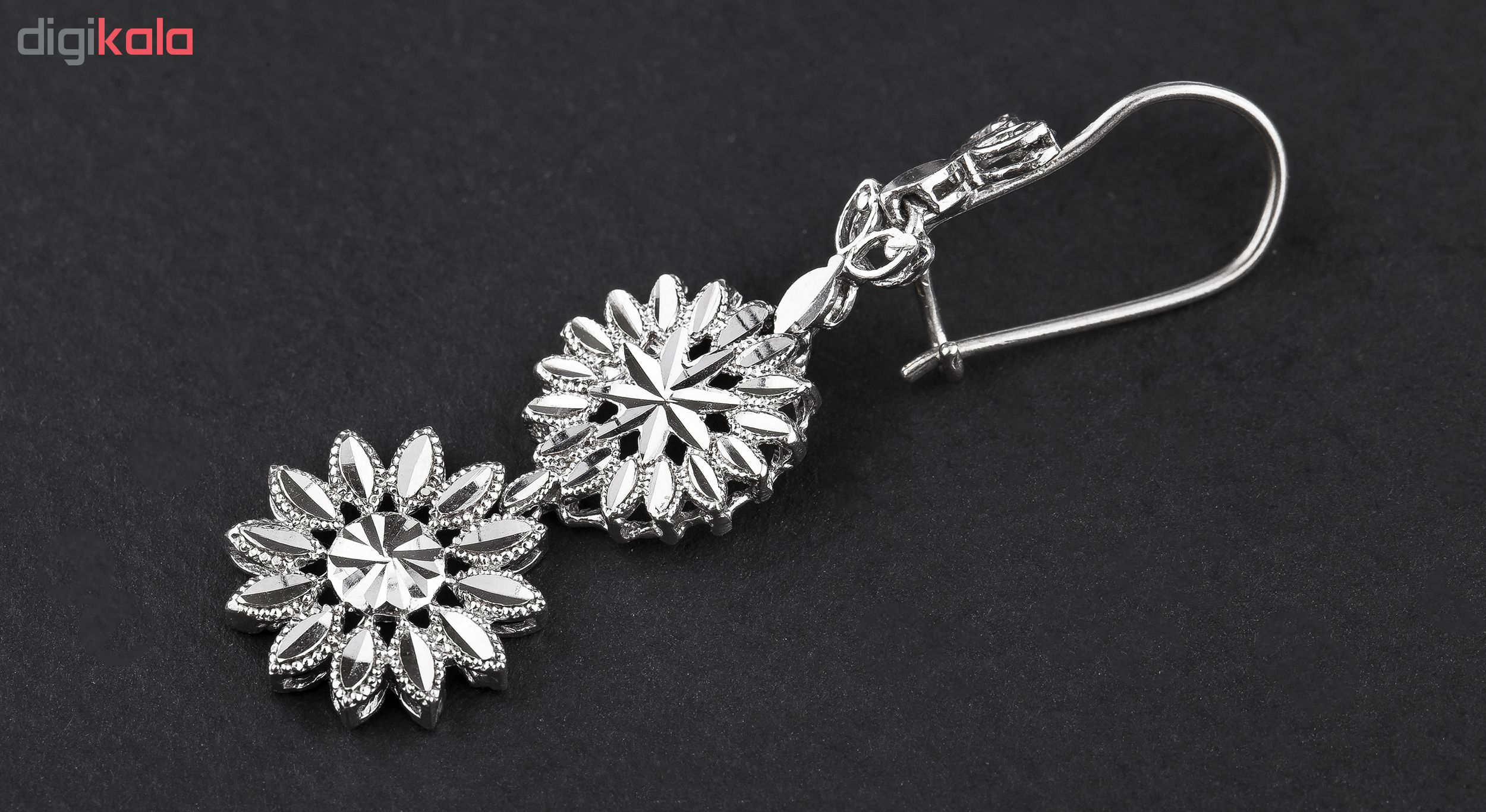 گوشواره طلا 18 عیار کد EA131