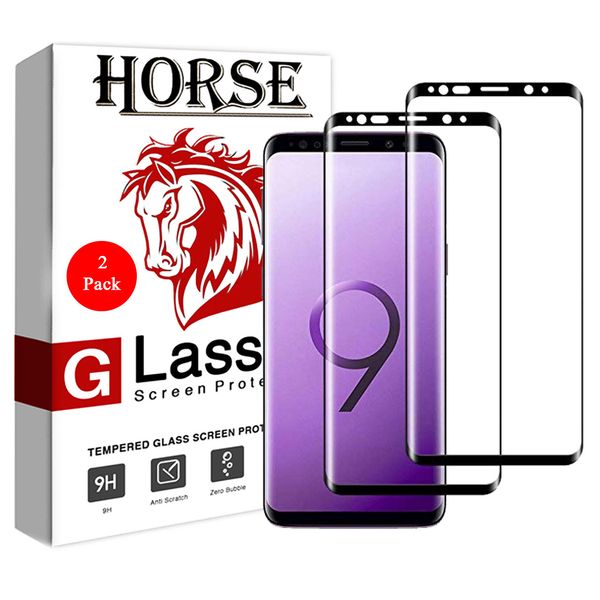 محافظ صفحه نمایش نانو 3D هورس مدل FSN مناسب برای گوشی موبایل سامسونگ Galaxy S9 بسته دو عددی محافظ صفحه نمایش نانو 3D هورس مدل FSN مناسب برای گوشی موبایل سامسونگ Galaxy S9 بسته دو عددی