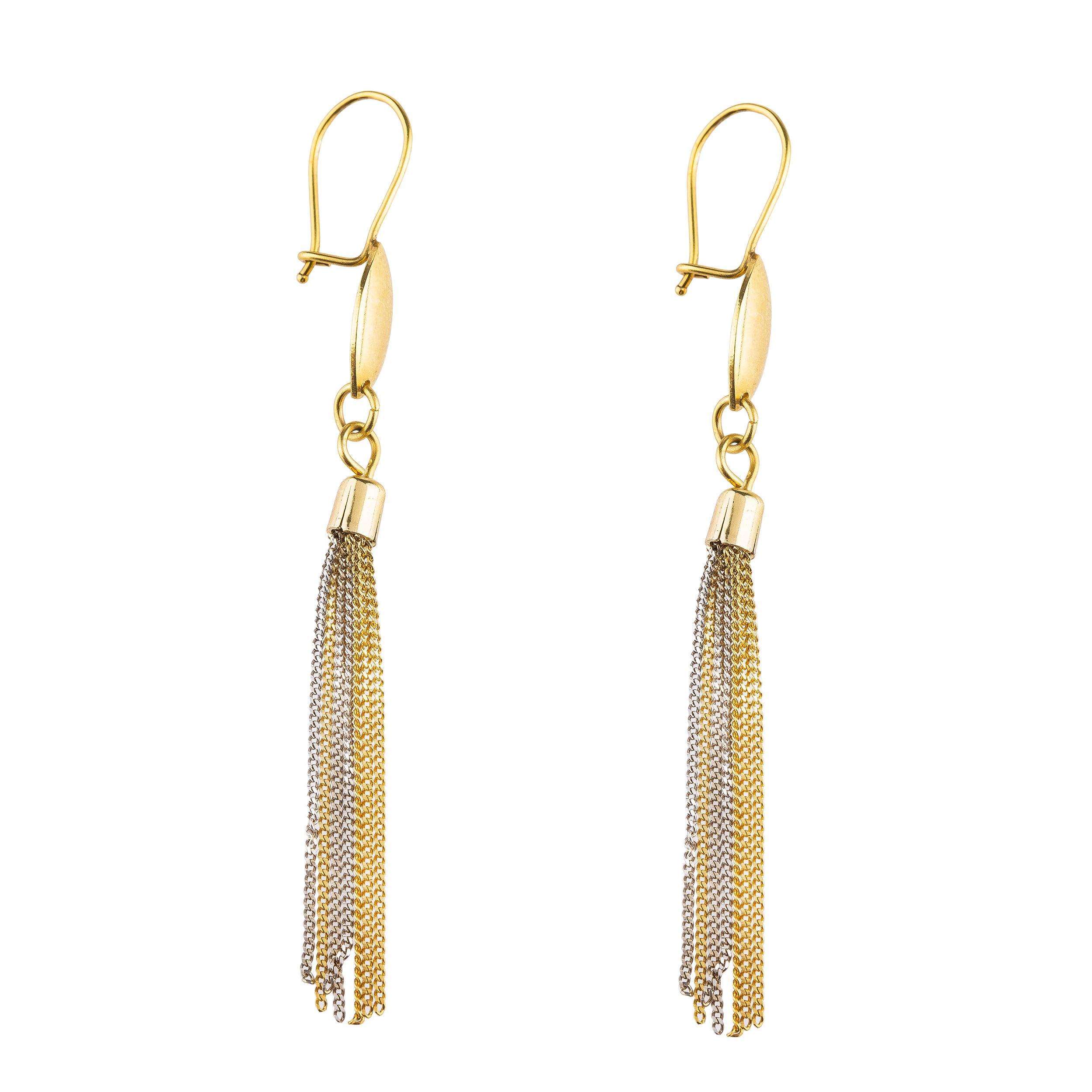 گوشواره طلا 18 عیار کد EA132