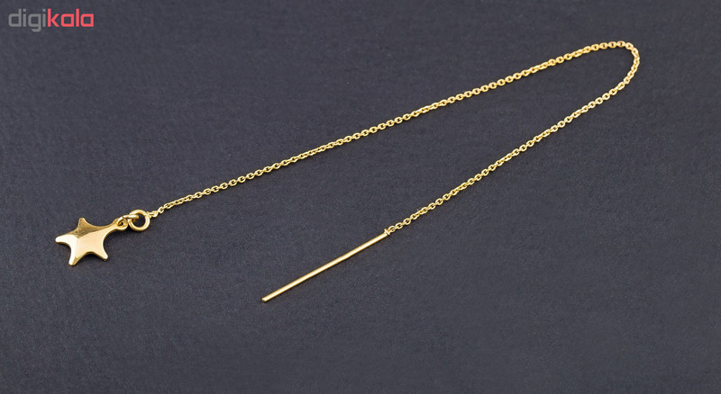 گوشواره طلا 18 عیار کد EA135