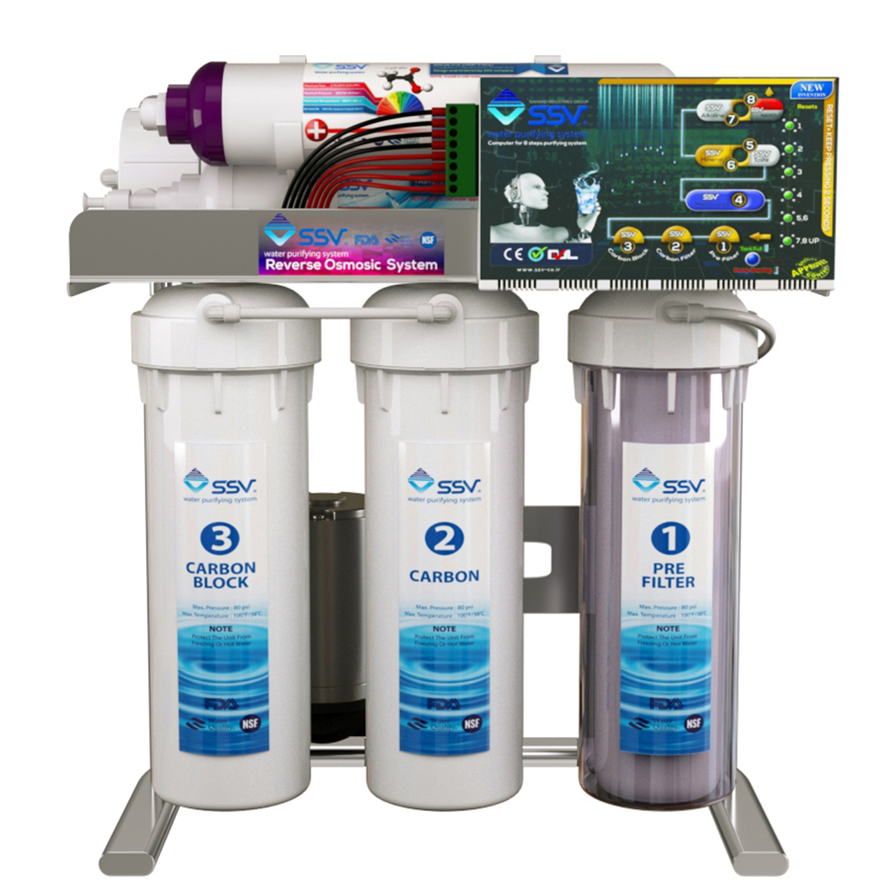 تصفیه کننده آب خانگی  اس اس وی مدل Smart UltraClear S630