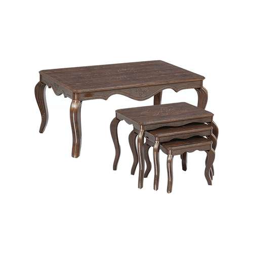 میز پذیرایی نگین مدل classic 010 مجموعه 4 عددی