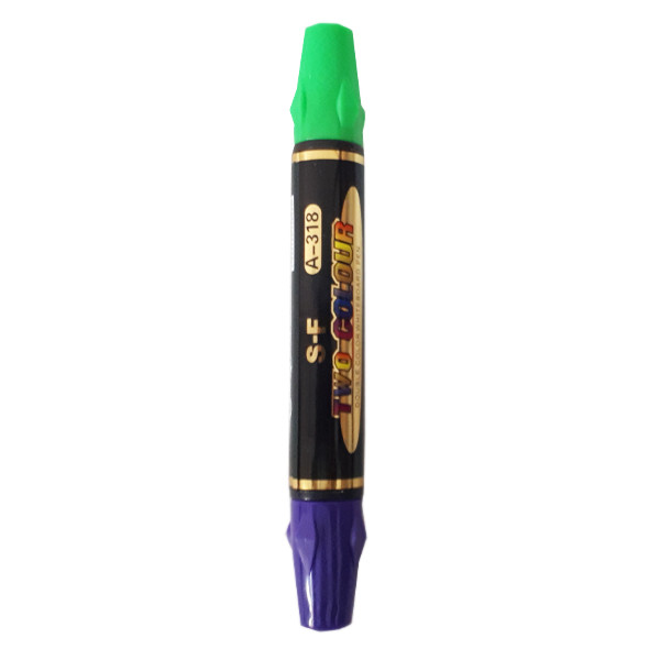 ماژیک وایت برد مدل double color کد 04
