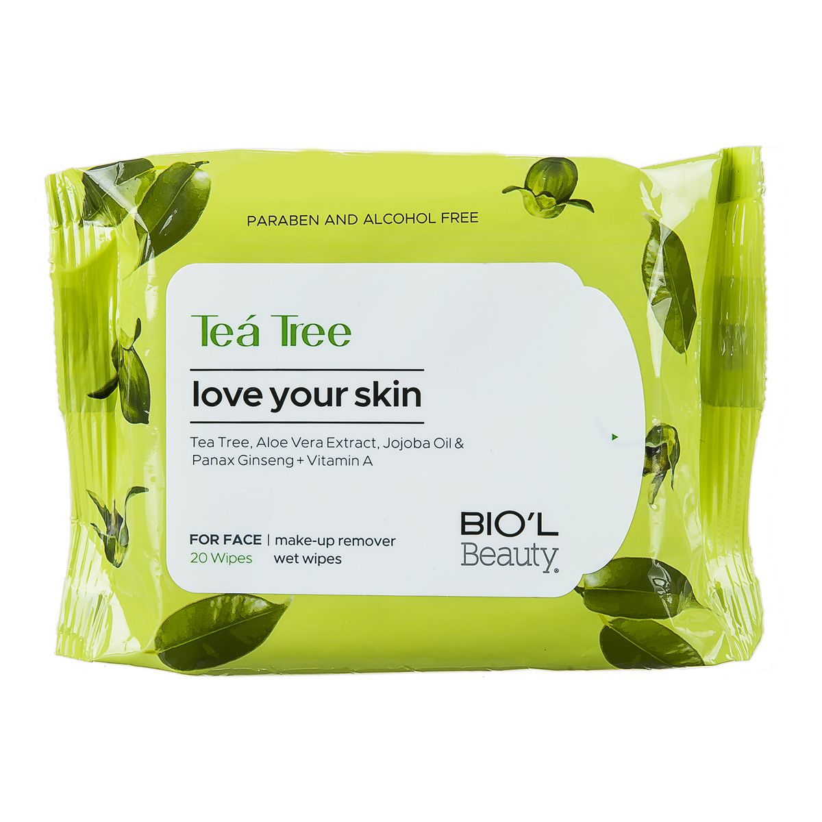 دستمال مرطوب بیول مدل Tea Tree بسته 20 عددی -  - 2