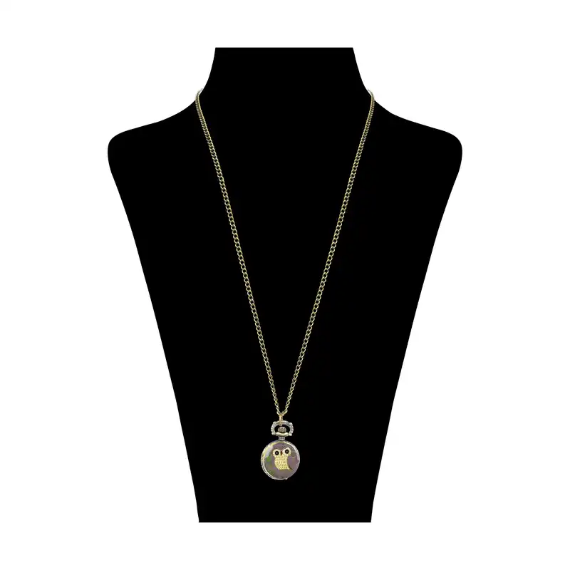 ساعت گردنبندی مدل Owl 50-8 تک سایز