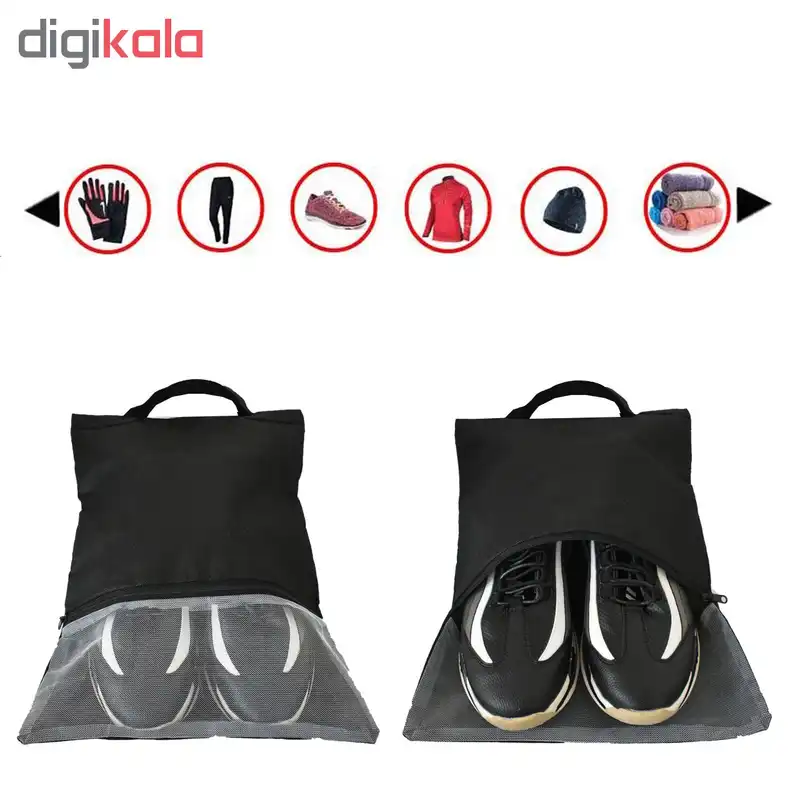 نظم دهنده ساک و چمدان پایا کد K45520 بسته 4 عددی