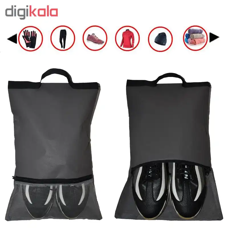 نظم دهنده ساک و چمدان پایا کد K45520 بسته 4 عددی