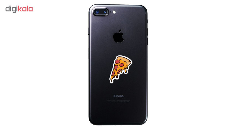 استیکر تزئینی موبایل طرح پیتزا