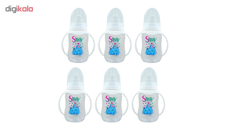 شیشه شیر سامی مدلP16 ظرفیت 150میلی لیتر مجموعه 6 عددی