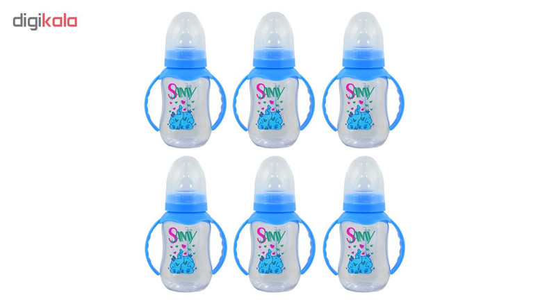 شیشه شیر سامی مدلP16 ظرفیت 150میلی لیتر مجموعه 6 عددی