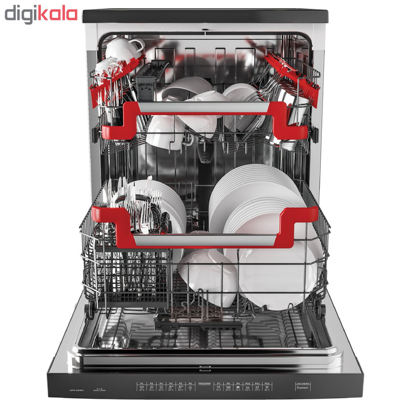 ماشین ظرفشویی 16 نفره زیرووات مدل ZDPN 1S641