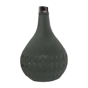 بطری آب شیشه ایی مخمل کد 2309