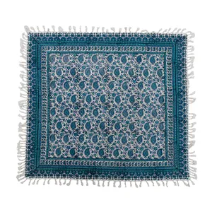 رومیزی قلمکار ممتاز اصفهان طرح بته جقه مدل G156