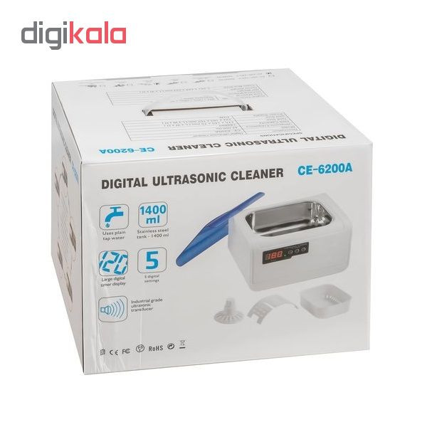 تمیز کننده التراسونیک مدل CE-6200A تمیز کننده التراسونیک مدل CE-6200A