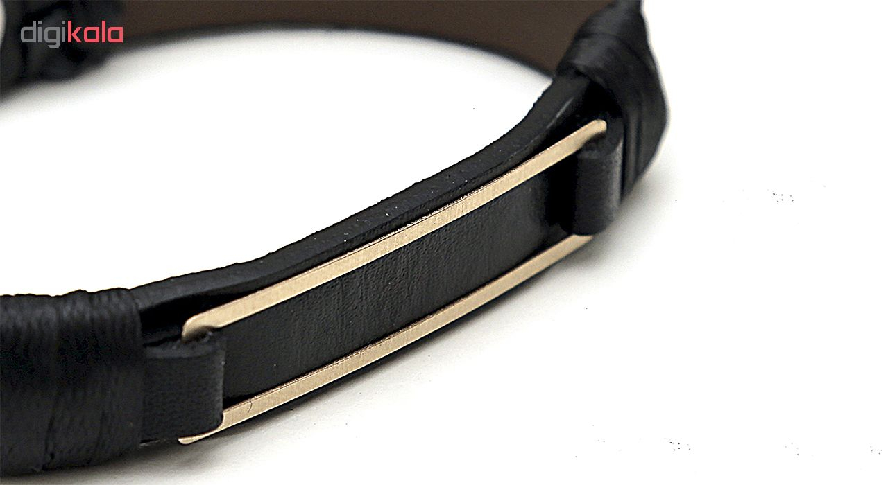 دستبند مردانه مدیاگلد مدل MGL-D0206