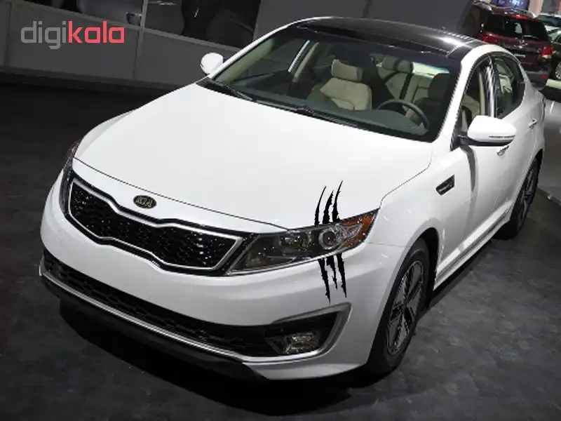 برچسب بدنه خودرو کد S219c سایز 11x35