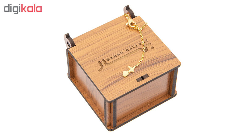 آویز ساعت زنانه بهار گالری طرح قلب و ضربان کد 212037