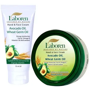 کرم مرطوب کننده لابورن مدل Avocado Oil مجموعه دو عددی
