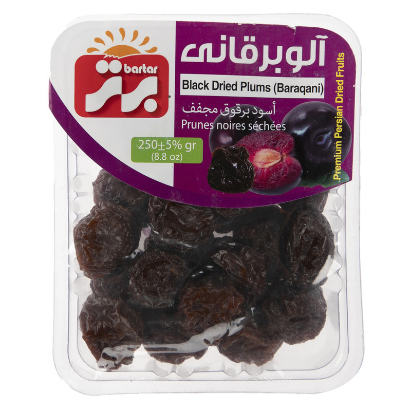 آلو برقانی برتر مقدار 250 گرم