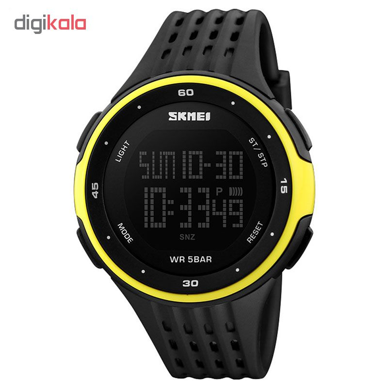 ساعت مچی دیجیتال مردانه اسکمی مدل S1219/yellow