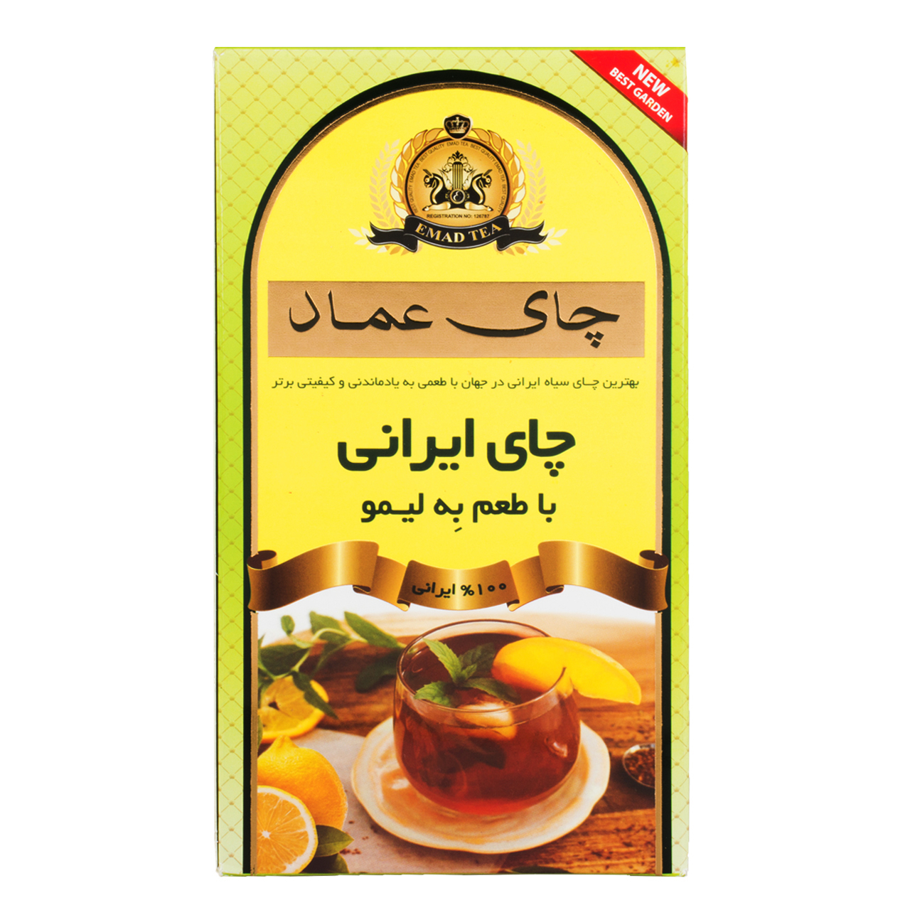 چای  ایرانی به لیمو عماد بسته 400 گرمی