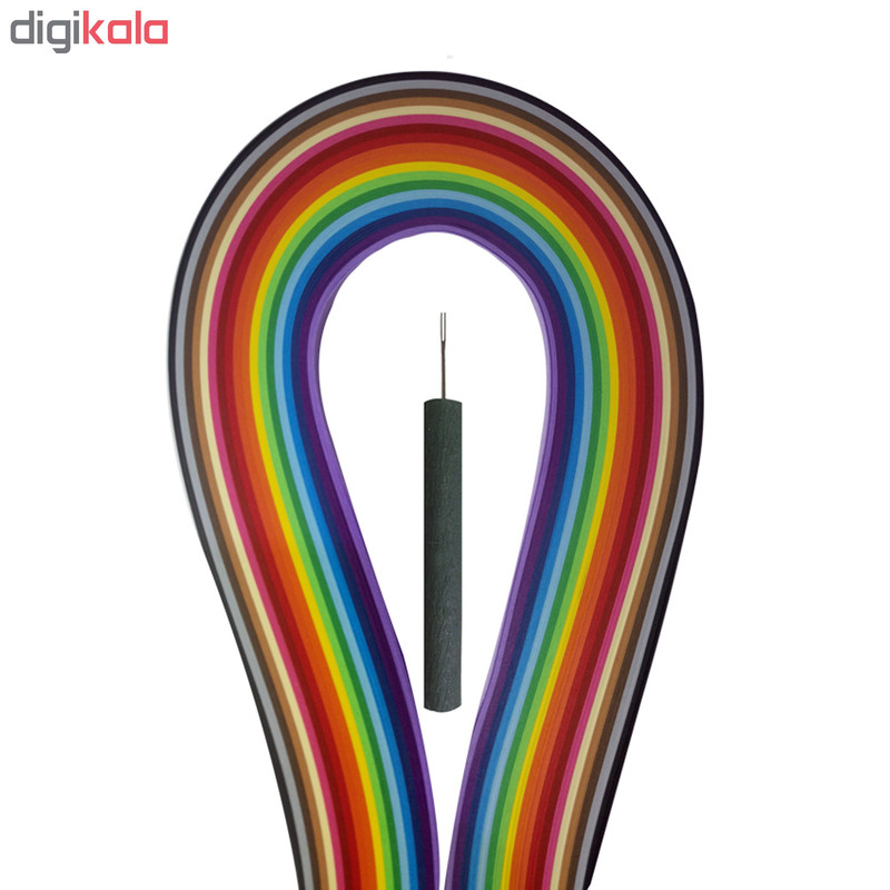 ملیله کاغذی فرتاپیچ مدل مقوایی بسته 125 عددی