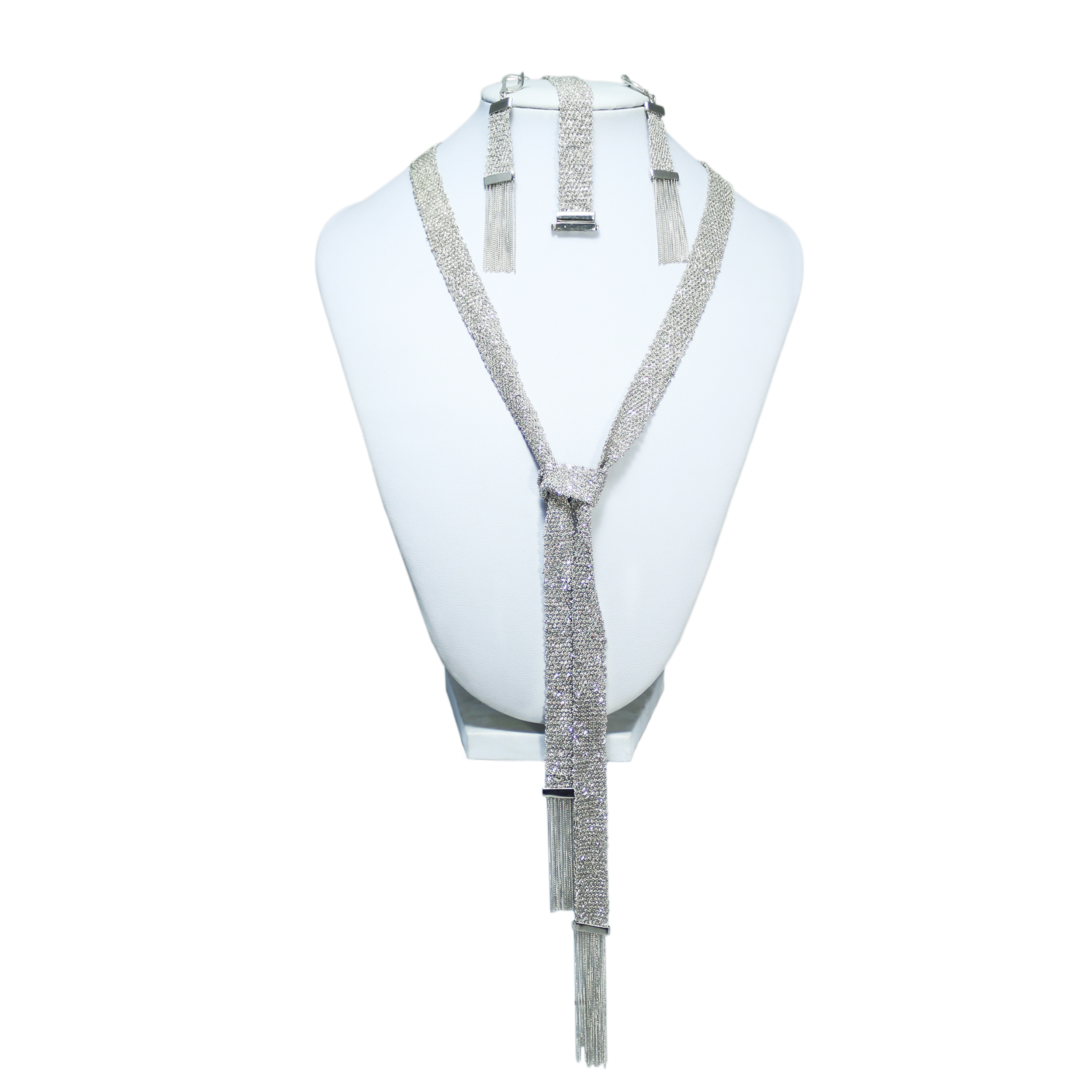 نیم ست نقره زنانه مدل SE.01s