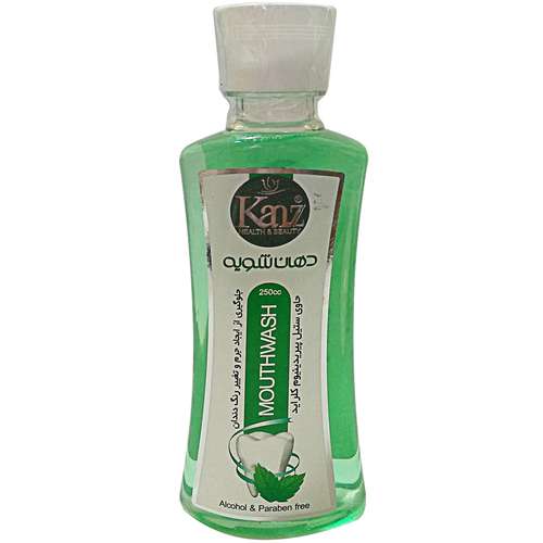 دهان شویه کنز مدل Mint حجم 250 میلی لیتر