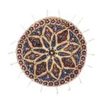 رومیزی قلمکار ممتاز اصفهان اثر عطريان طرح سرو مدل G167